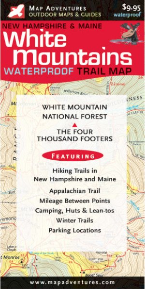 Waterproof White Mountains Trail Map